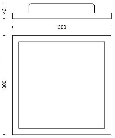 Philips - LED Dimmelhető mennyezeti lámpa Hue AURELLE LED/19W/230V + távirányító