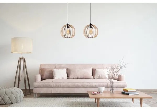 Csillár zsinóron DORO 2xE27/60W/230V