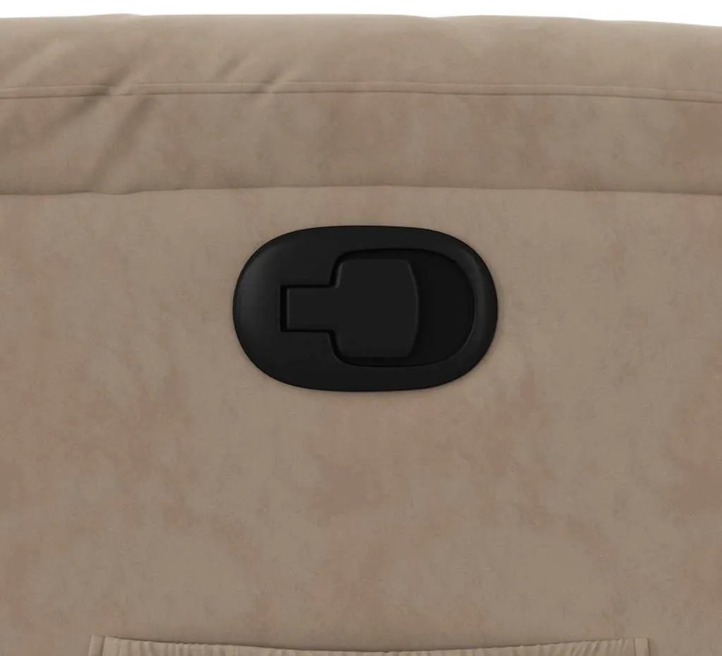 tópszínű mikroszálas szövet dönthető fotel