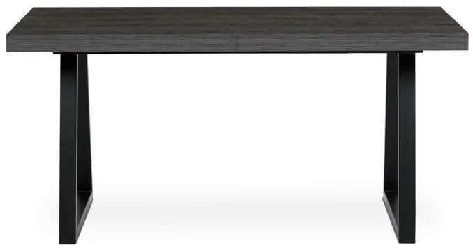 Bővíthető Étkezőasztal 160–240×90 cm, Laminált Szürke Tölgy. GREY