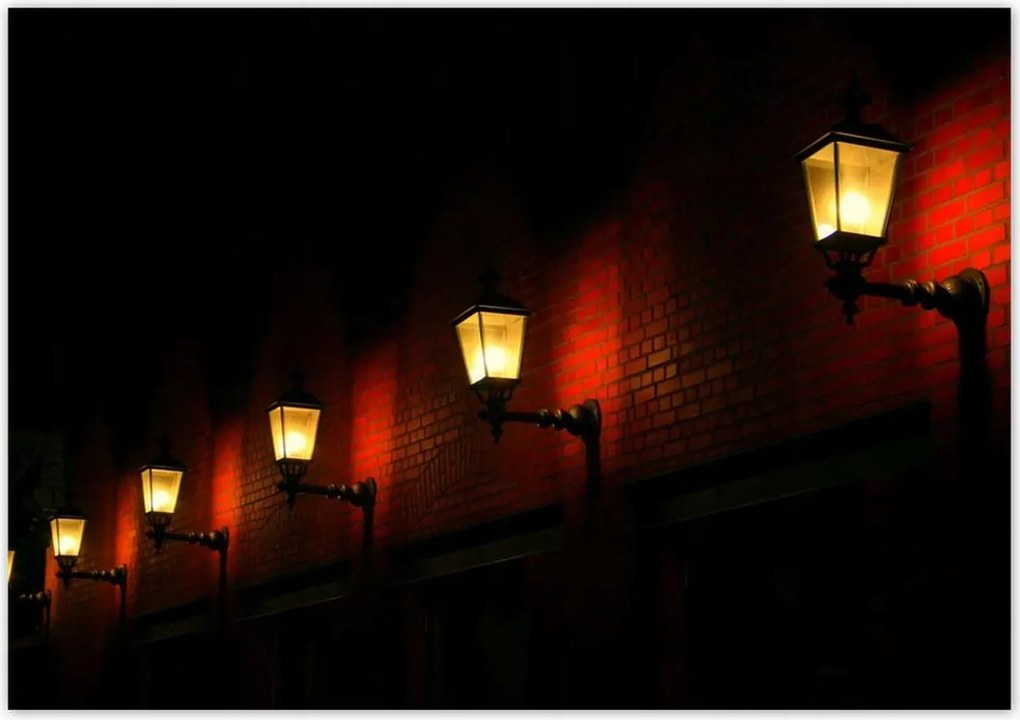 Poszterek 100x70 Fali lámpák