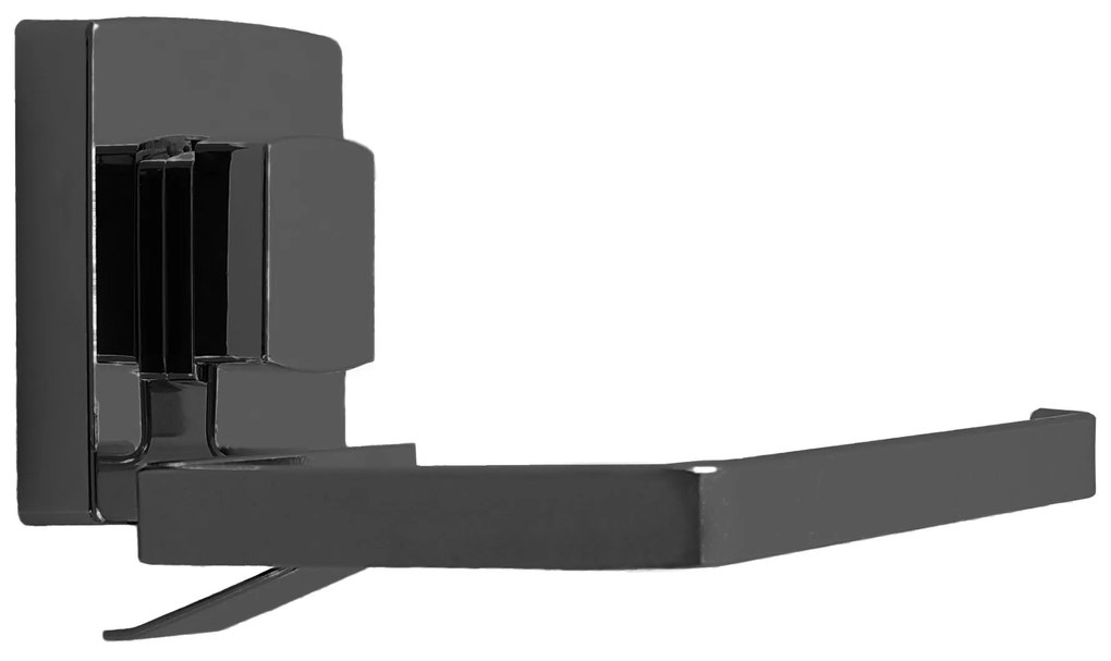 Falra szerelhető wc papír tartó Black 381698