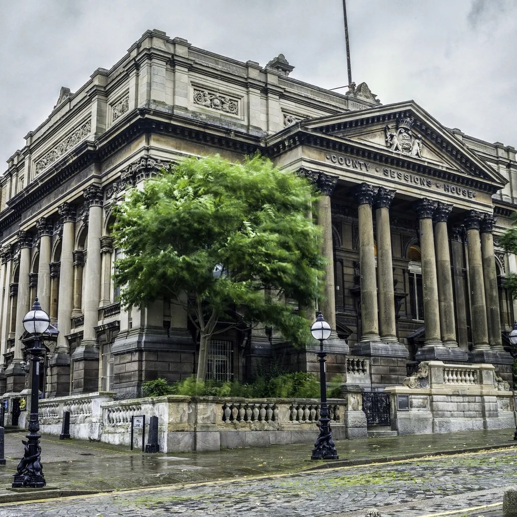 Poszter 40x40cm Megyei ház, Assaf Frank