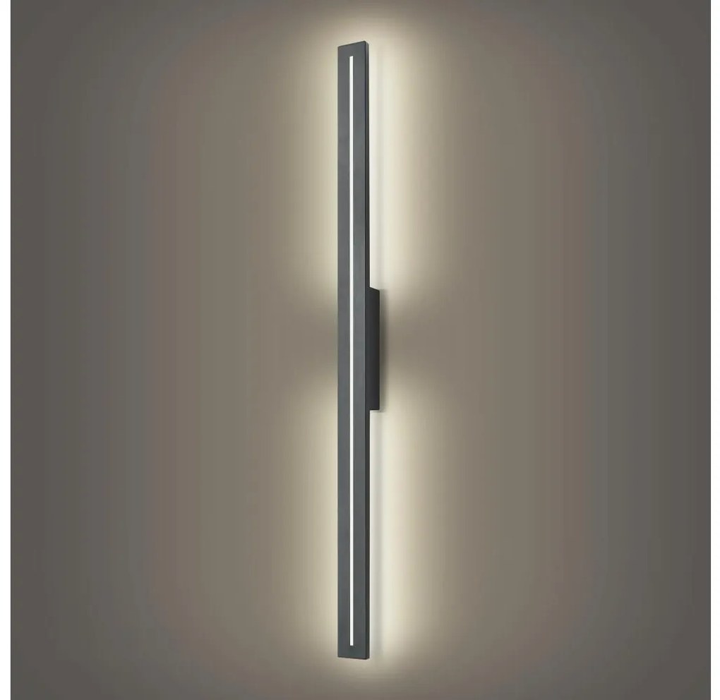 Brilagi - LED kültéri fali lámpatest LINEO LED/24W/230V 4000K IP65 antracit