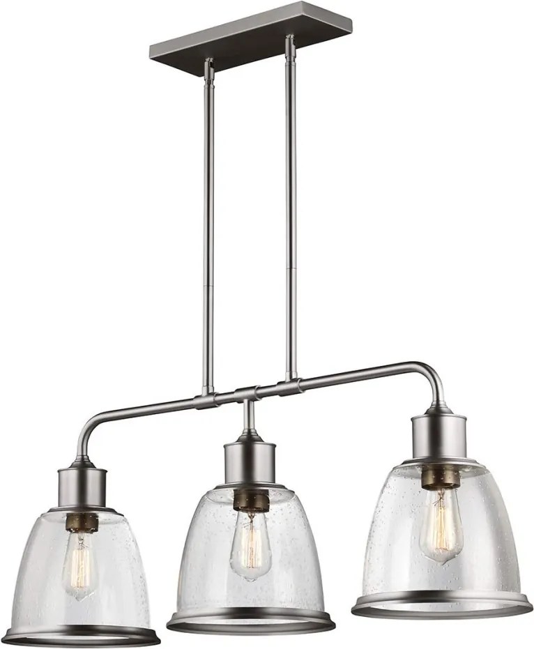 Feiss HOBSON FE-HOBSON-3P-SN Függőlámpa 3x75W/E27