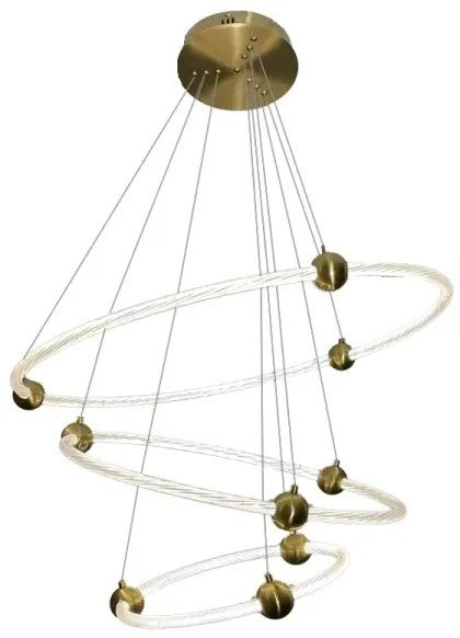 LED állítható fényerejű csillár kábellel LED/45W/230V 3000-6500K + DO