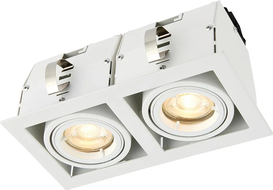 Endon GARRIX 78534 Beépíthető spotlámpa 2x50W/GU10 IP20