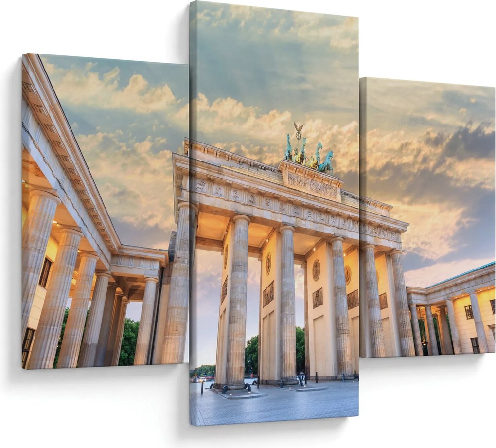 Kép - Brandenburgi kapu, Berlin, Németország (90x60 cm)