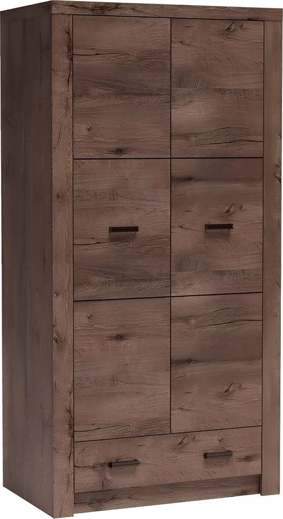 Szekrény, kőris sötét, INFINITY I-01