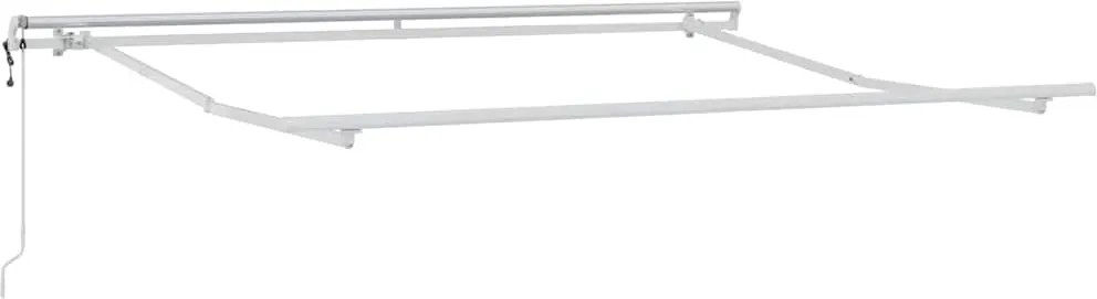 vidaXL Napernyő keret Fehér 350 x 250 cm Alumínium