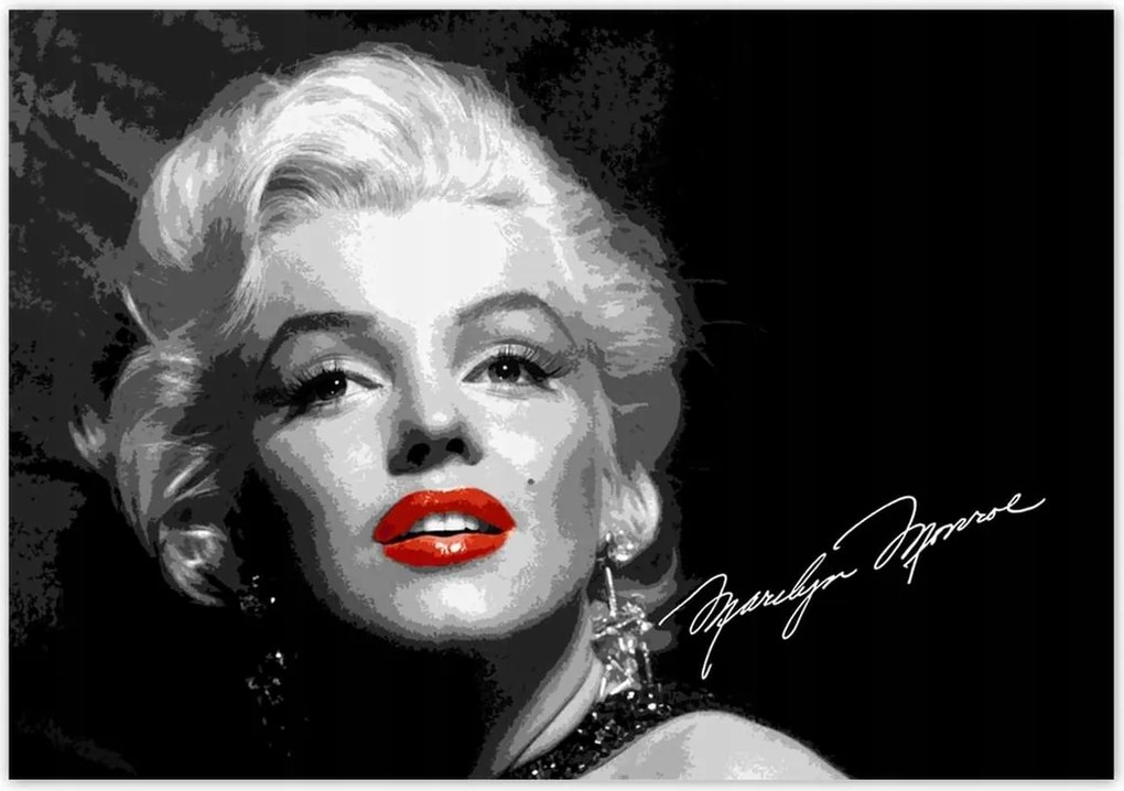 Fotótapéták 416x290 Marilyn Monroe autogram