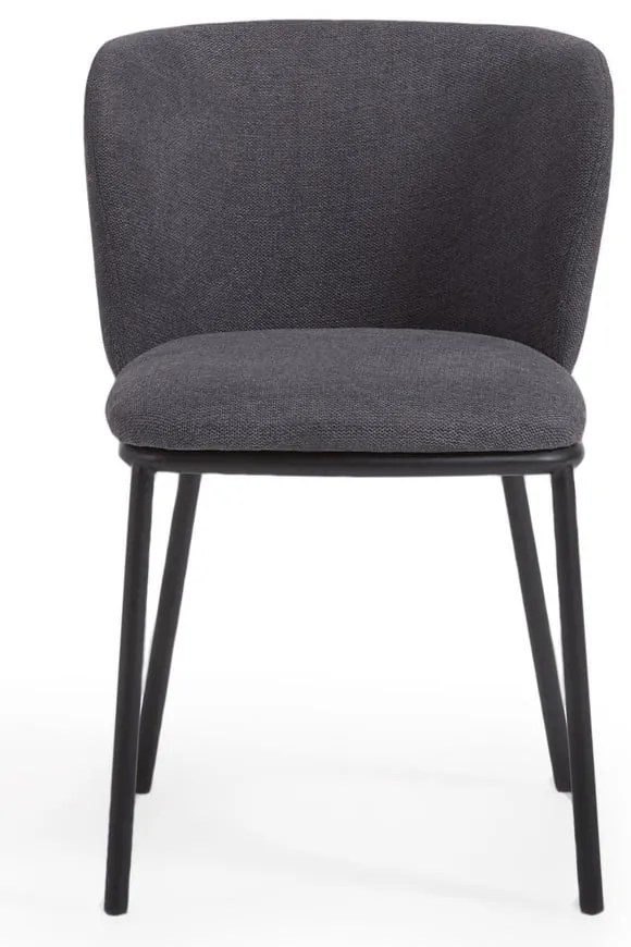 Sötétszürke étkezőszék Ciselia – Kave Home