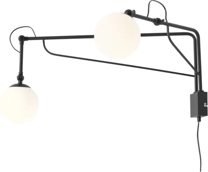 Aldex SOHO GLASS 2 1105D1 Fali lámpa 2x40W/E14 IP20
