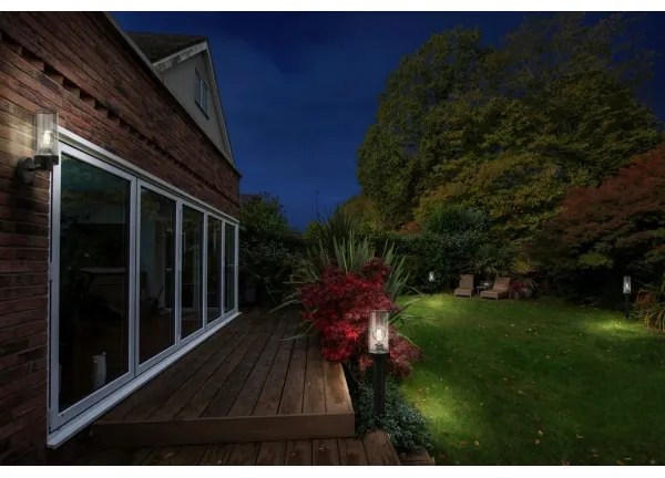 Ledvance - Kültéri fali lámpa AMBER 1xE27/20W/230V IP44