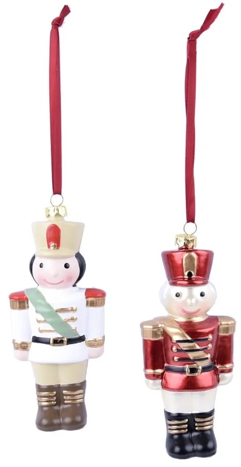 2 db-os katonás függődísz készlet - Ego Dekor