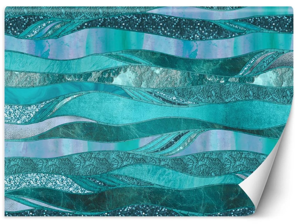 Gario Fotótapéta Kék textúrák - Andrea Haase Anyag: Vlies, Méret: 400 x 280 cm