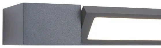 Brilagi - LED kültéri fali lámpatest AQUA LINE LED/24W/230V 90 cm IP44 antracit