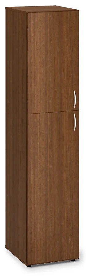 Magas keskeny szekrény ProOffice 40 x 47 x 178 cm, bal, dió