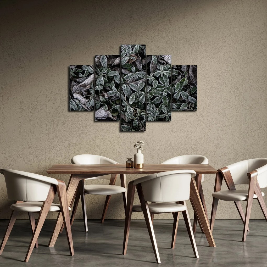 Kép - Fagyasztott növények (150x105 cm)