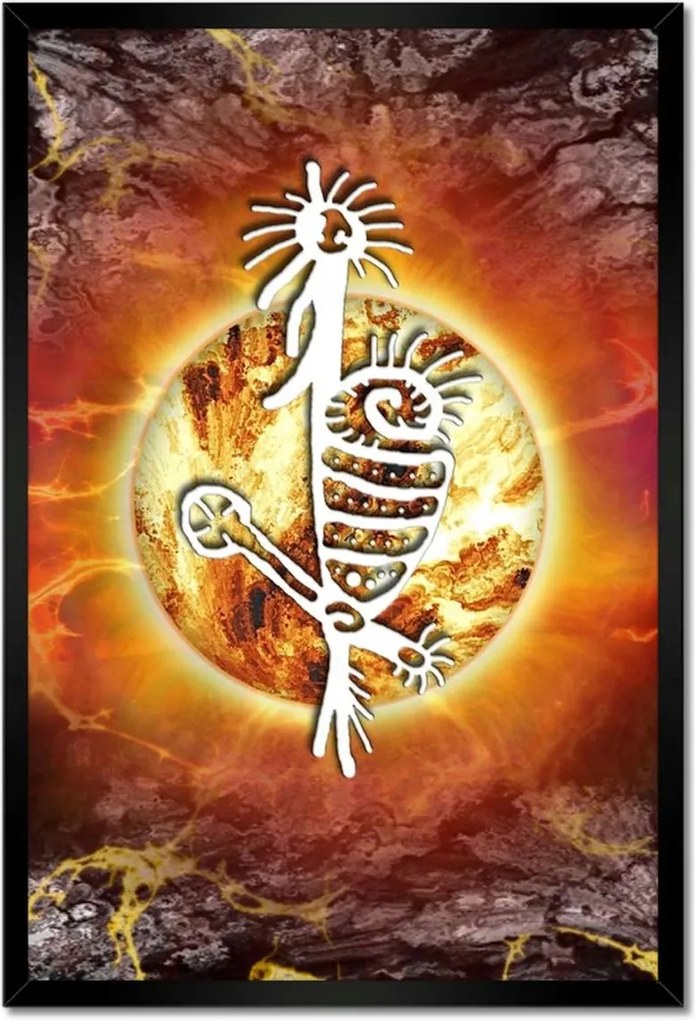 Poszterek keretben 40x60 Kozmikus találkozás