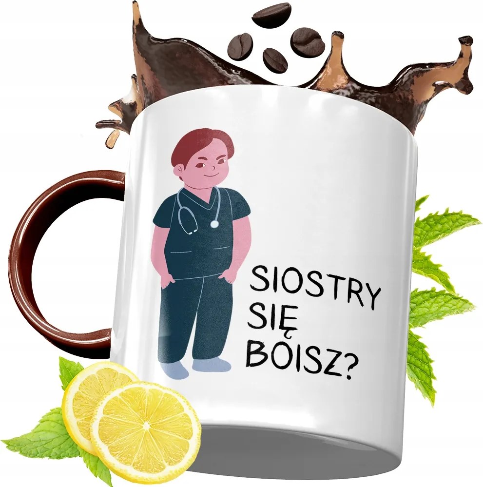 Bordó Bögre Ápolónőnek Születésnapra Ajándék fényképes nyomattal