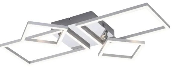 Leuchten Direkt 14030-55 - LED Felületre szerelhető csillár IVEN 2xLED/12W/230V + 2xLED/5,5W