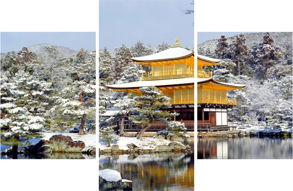 Kép - Kinkakuji, Japán (90x60 cm)