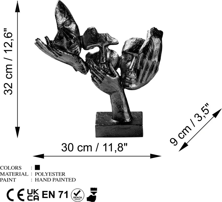 Dísztárgy, 30 cm – Yak-033-C