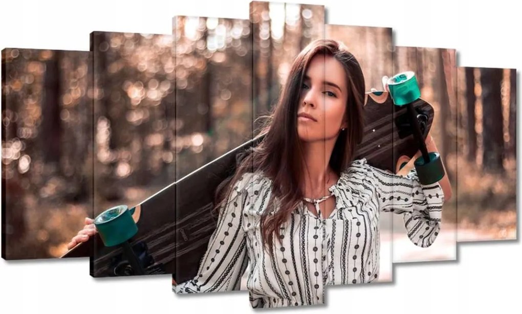 Vászonkép 140x80 Csaj Deszka Tájkép