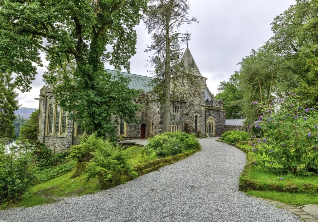 Poszter 100x70cm Skót templom, Assaf Frank