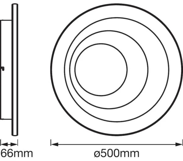 Ledvance - LED Dimmelhető mennyezeti lámpa SMART + SPIRAL LED/24W/230V Wi-Fi