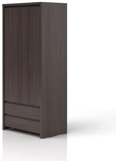 Ruhásszekrény Kasey SZF2D2S (Wenge). 735090