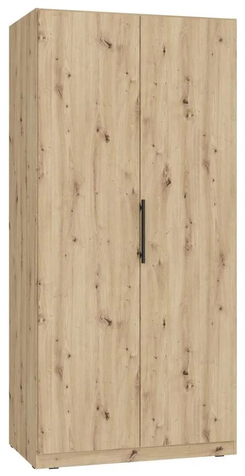 Gardróbszekrény MARO 100x213 cm artisan tölgy