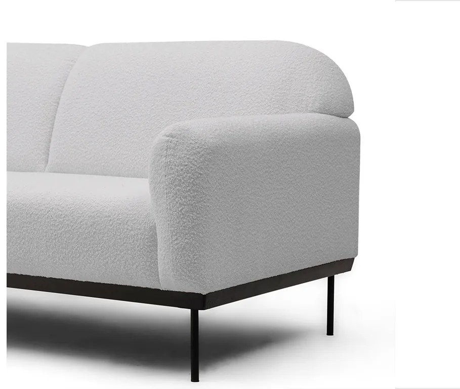 Szürke design kanapé ANDERSON