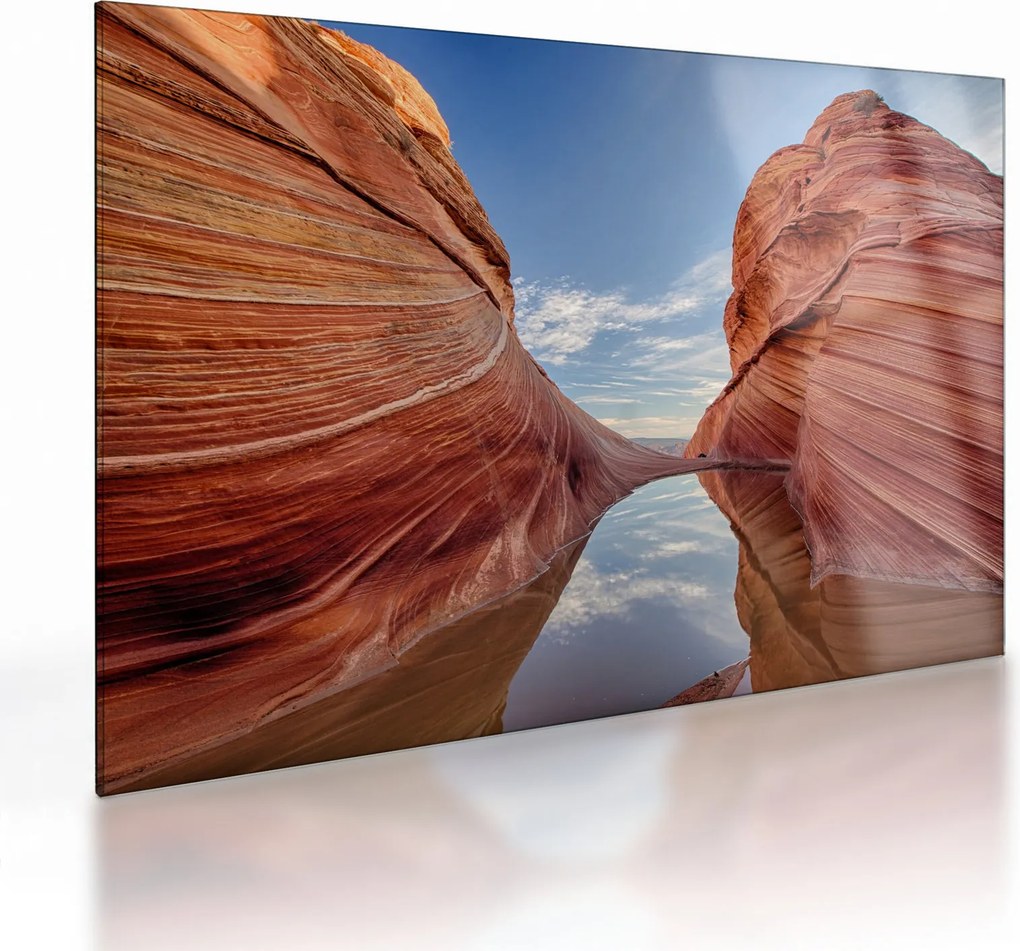 Kép - Vermilion Cliffs Arizona (üvegen) (70x50 cm)