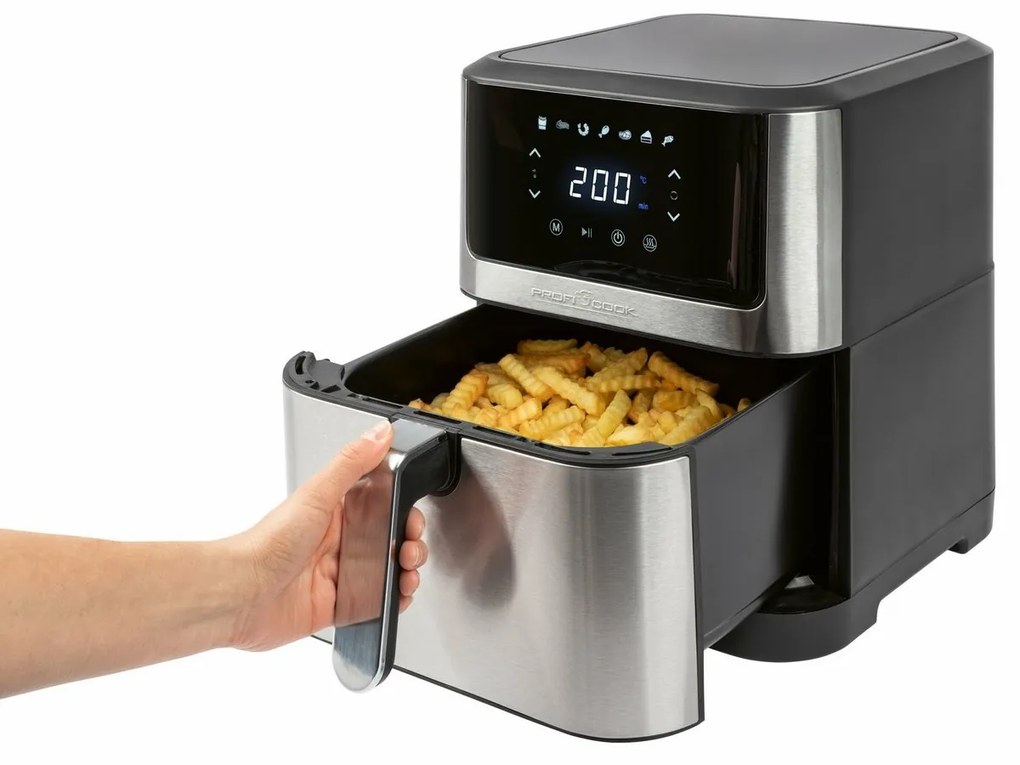 ProfiCook FR 1269 H hőlégfúvós sütő, 8 l