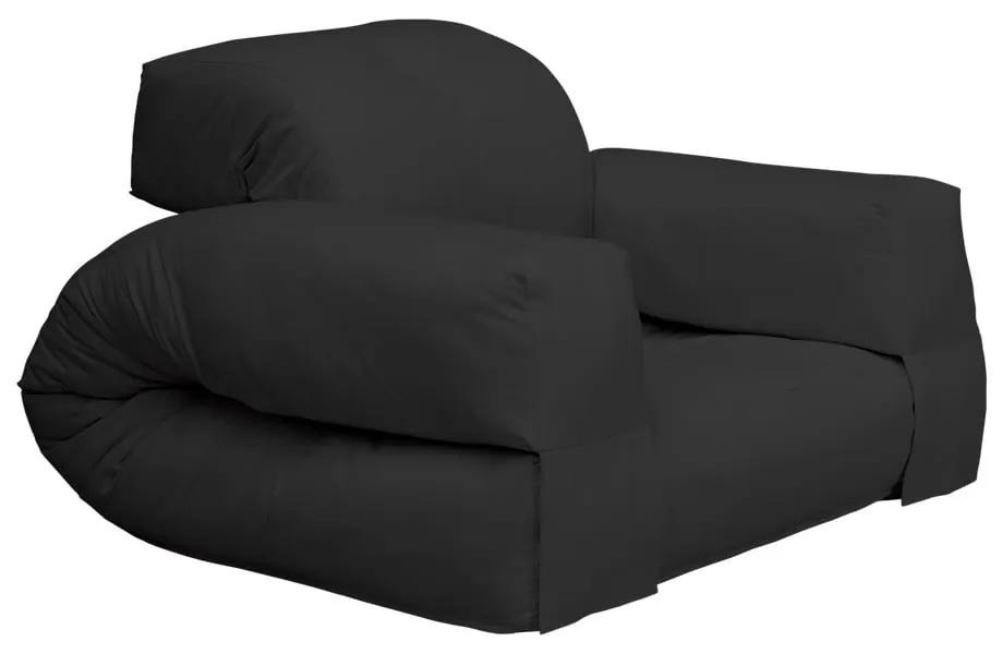 Hippo Dark Grey kinyitható fotel - Karup Design