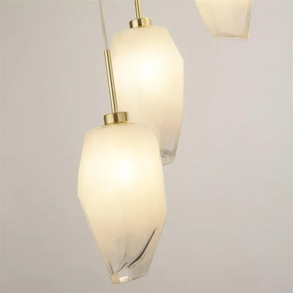 Searchlight 23146-5SB - ROCKY kábeles csillár 5xG9/33W/230V