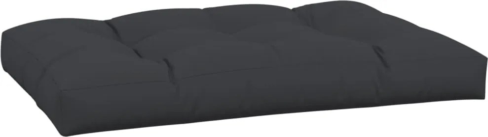 vidaXL fekete szövet raklappárna 120 x 80 x 12 cm