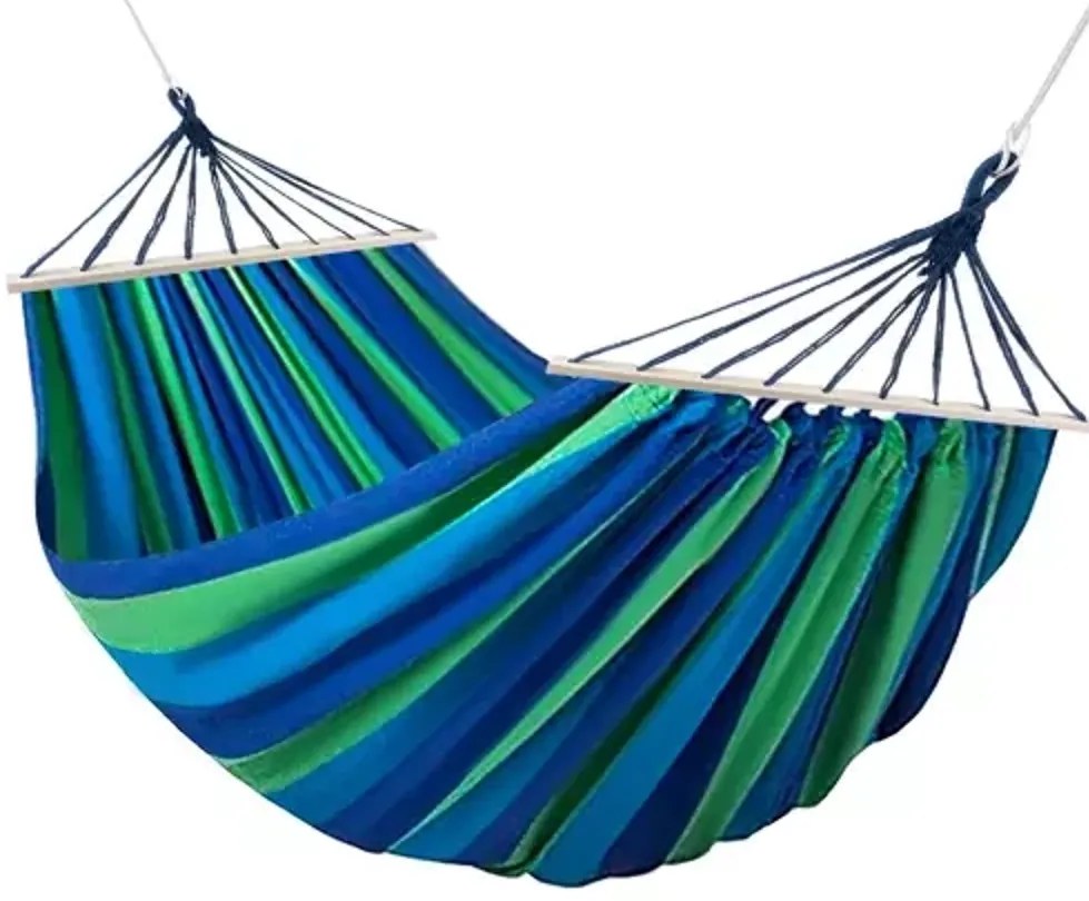 Türkizkék HAMARI függőágy 2 személyre 260x160 cm