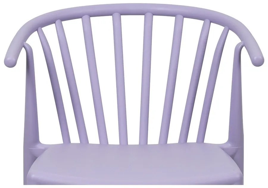 Levendula színű műanyag kerti szék Capri – Bonami Essentials