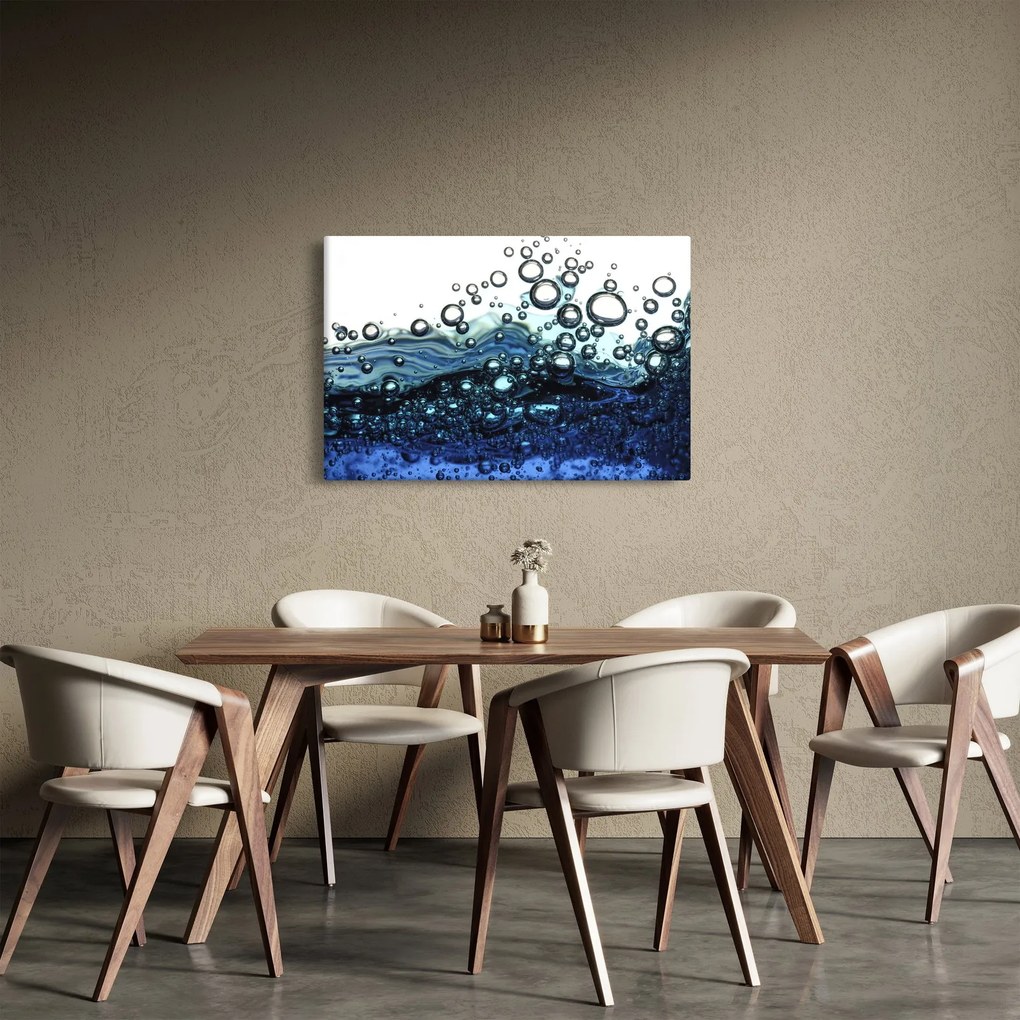 A buborékok képe (90x60 cm)