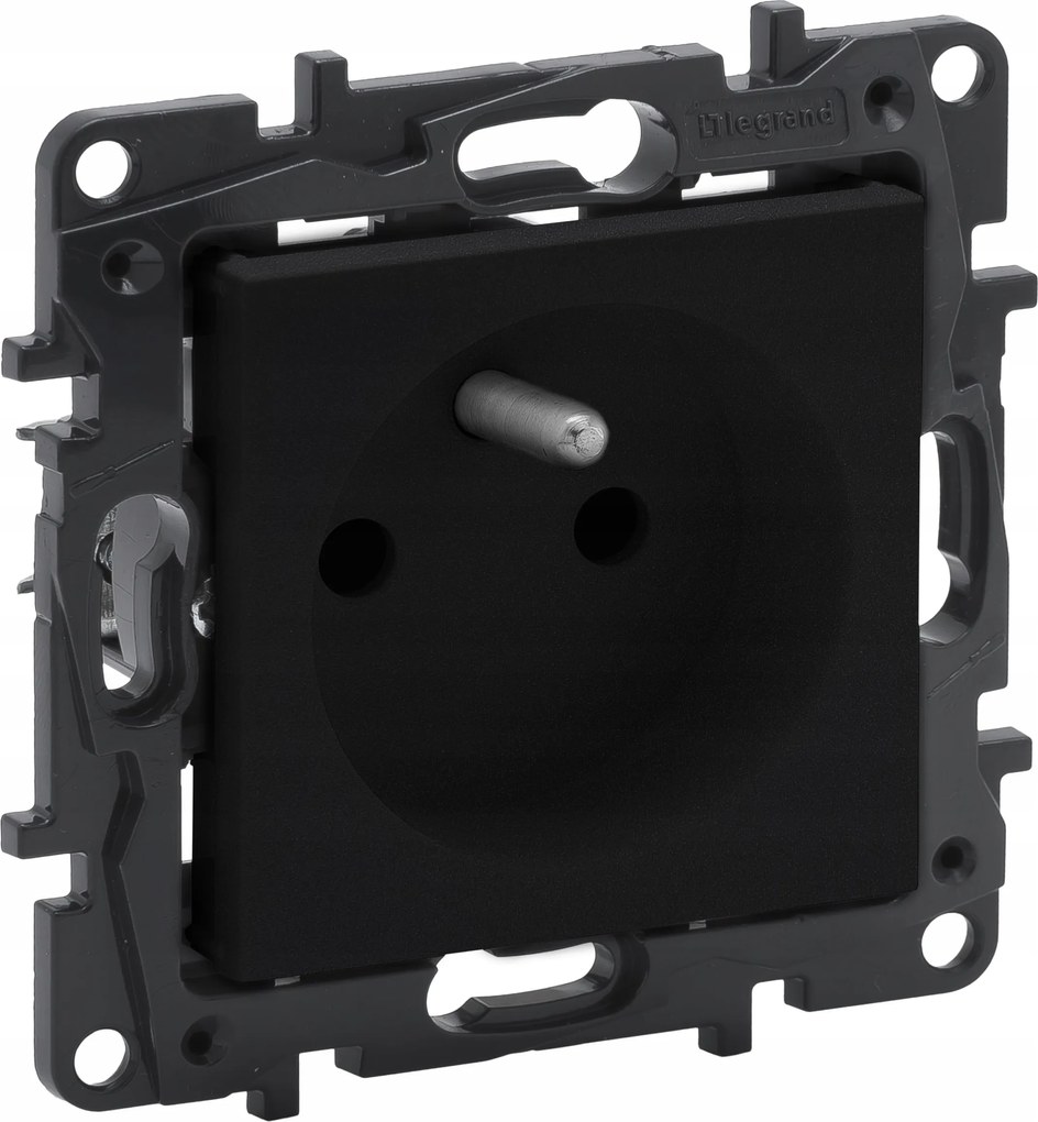 Niloe Step 2P+Z tápcsatlakozó aljzat, leszorítók, rekesszel