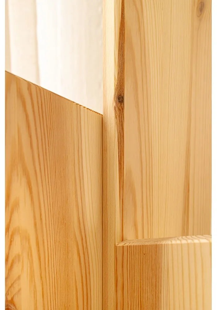 Natúr színű borovi fenyő fogas 60x186 cm Keeper – Karup Design