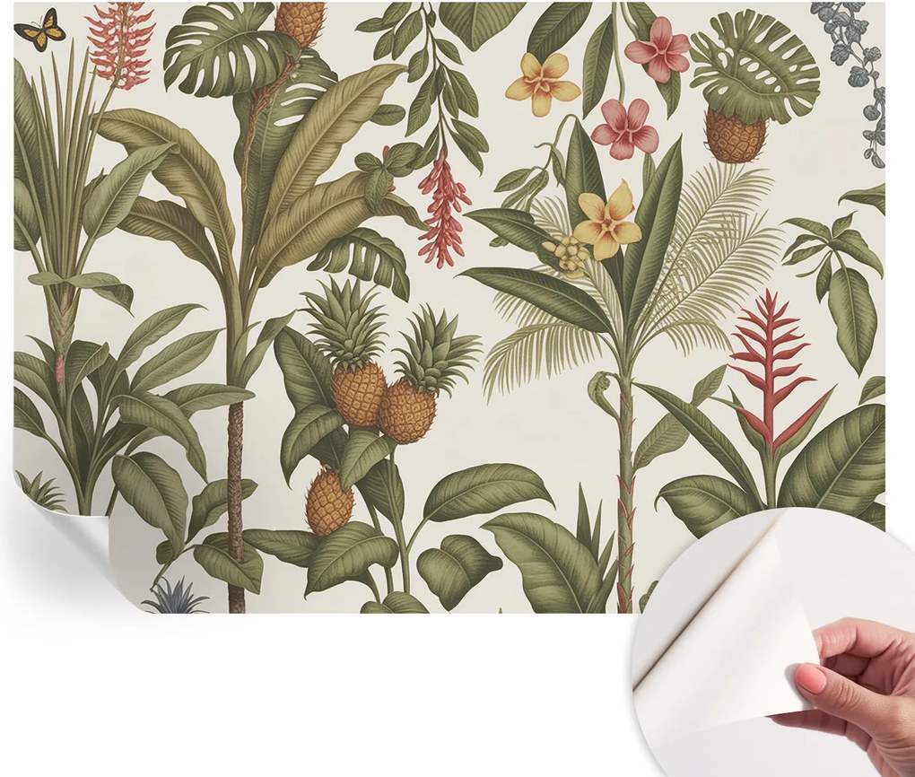 Öntapadós Stílusos Dekoratív Fotótapéta Egzotikus természet 208x146 cm