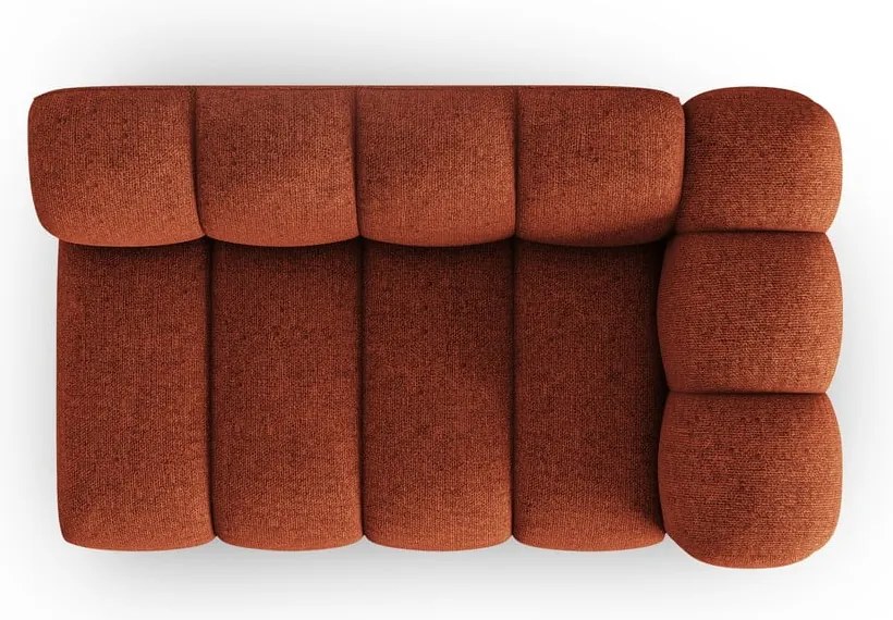 Téglavörös kanapé modul (jobb oldali) Lupine – Micadoni Home
