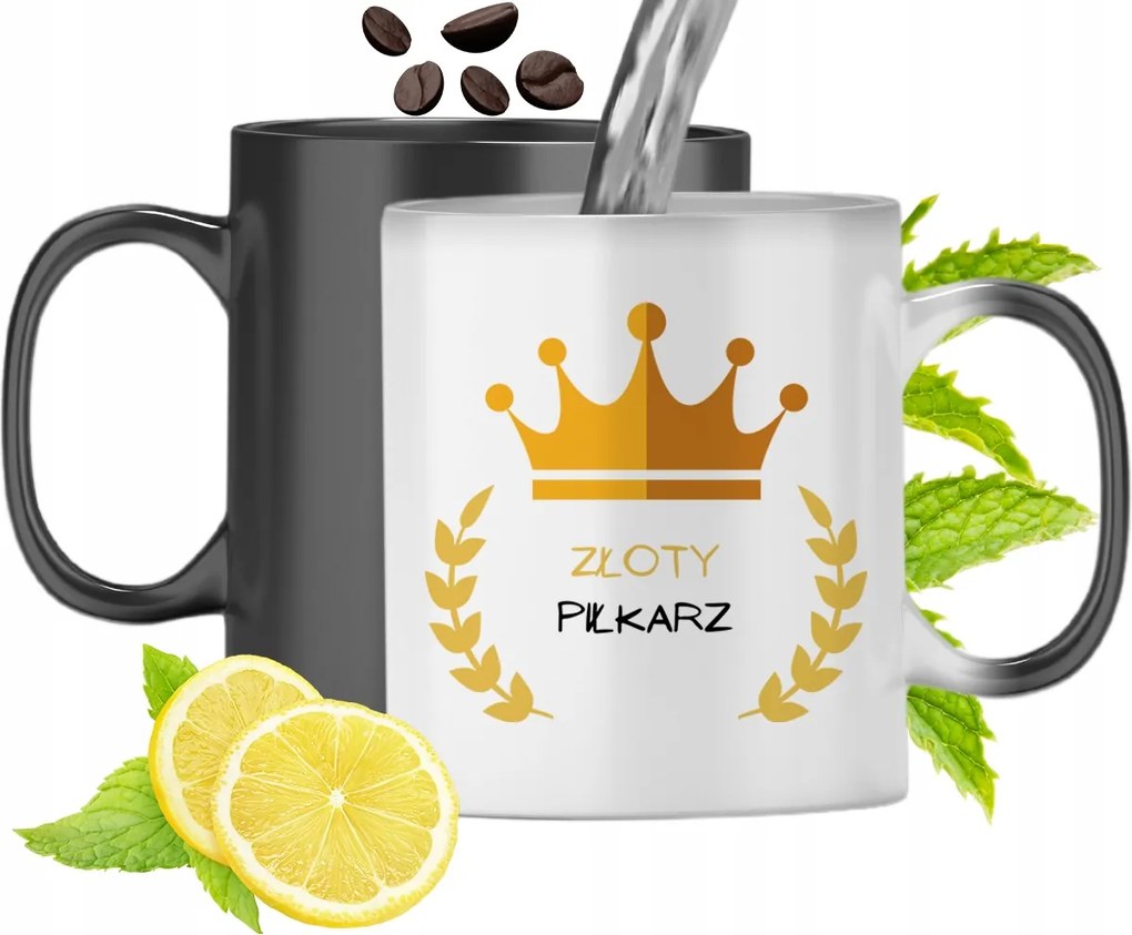 Mágikus Bögre Labdarúgóknak Színváltós Nyomtatott Fotóval