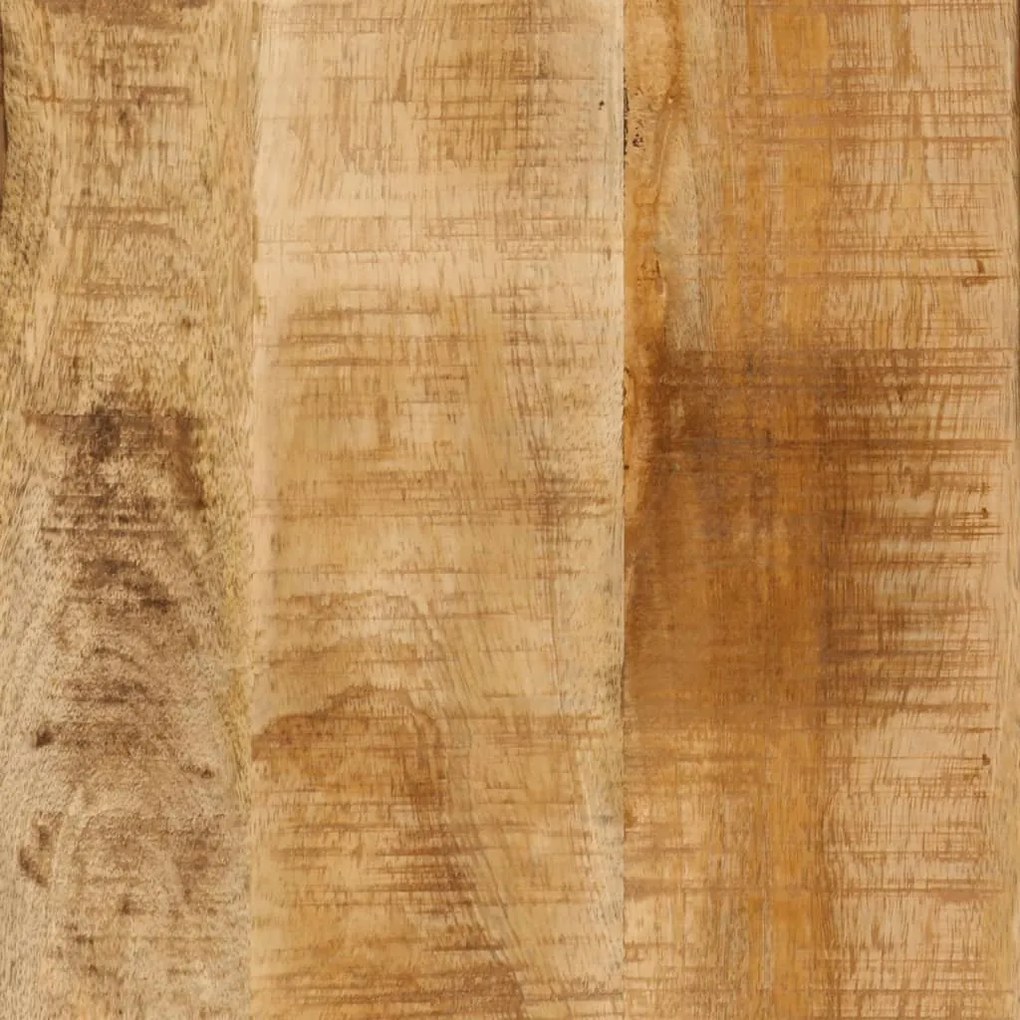 íróasztal 165x110x75 cm tömör fa Mango