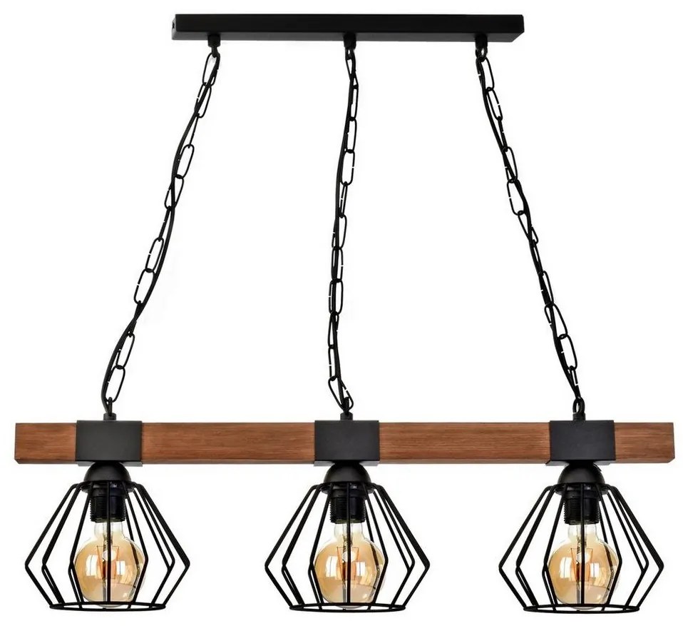 Csillár láncon ULF 3xE27/60W/230V