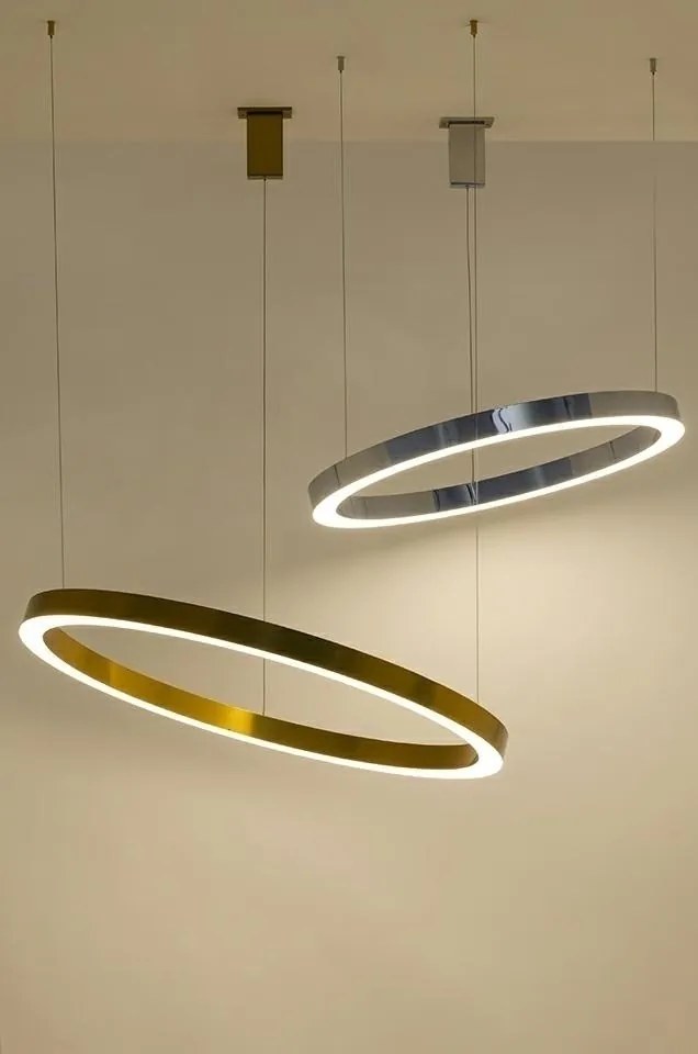 KING HOME JD8169-100 RING Modern Led Függesztett Lámpa Arany LED IP20